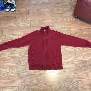 North face nuptse 03 red fleece men’s XL
